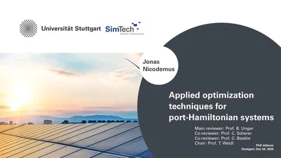 Applied optimization techniques for port-Hamiltonian systems featured image